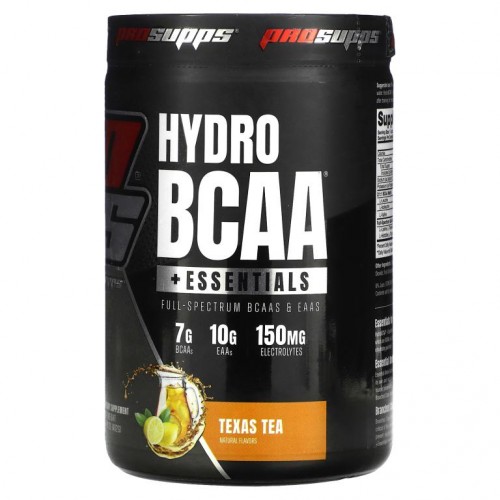 ProSupps, 하이드로 BCAA, 텍사스 티, 441g(15.6oz)