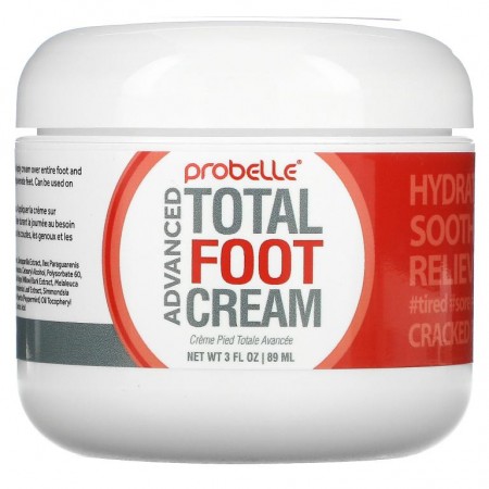 Probelle, Advanced, Total Foot Cream, 3 fl oz (89 ml)