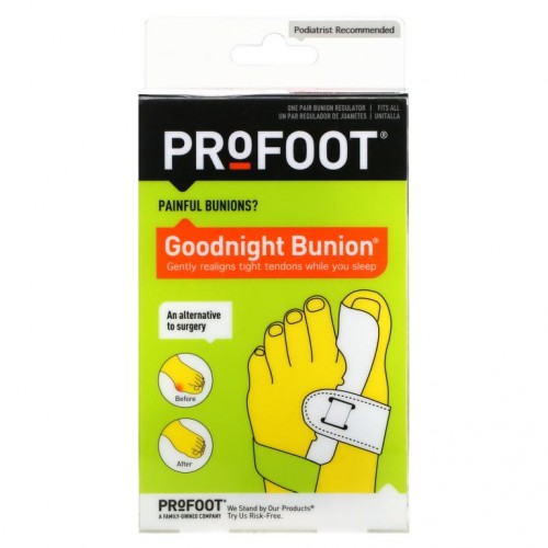 Profoot, Goodnight Bunion, Bunion Regulator, 1 Pair