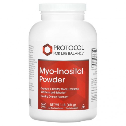 Protocol for Life Balance, 마이요-이노시톨 파우더, 1 lb (454 g)