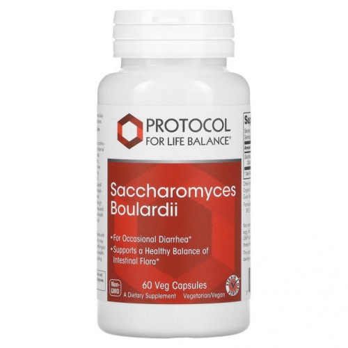 Protocol for Life Balance, 사카로마이세스 보울라디, 60 야채 캡슐