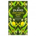 Pukka Herbs, 클린 말차 그린, 녹차 티백 20개, 각 1.5g(0.05oz)