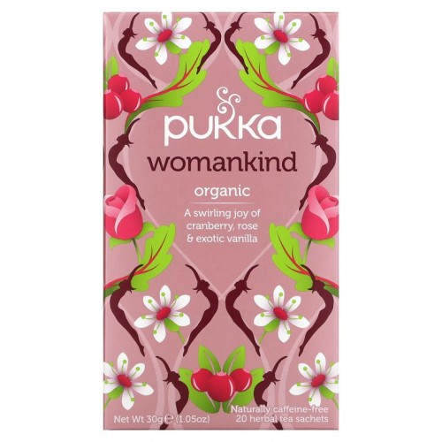 Pukka Herbs, Womankind, 카페인 무함유, 허브차 티백 20개, 30g(1.05oz)