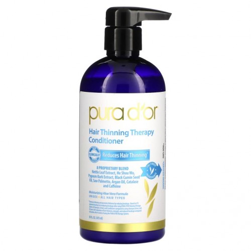 Pura D'or, 가는 모발 방지 테라피 컨디셔너, 473ml(16fl oz)