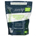 Puracy, Dishwasher Detergent Packs, Free & Clear, 50 Wash Loads, 30 oz (850 g)