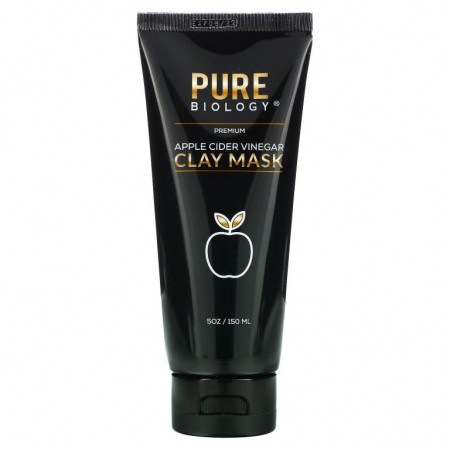 Pure Biology, Apple Cider Vinegar Clay Mask, 5 oz (150 ml)