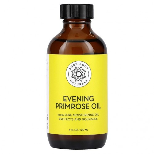 Pure Body Naturals, 달맞이꽃오일, 120ml(4fl oz)