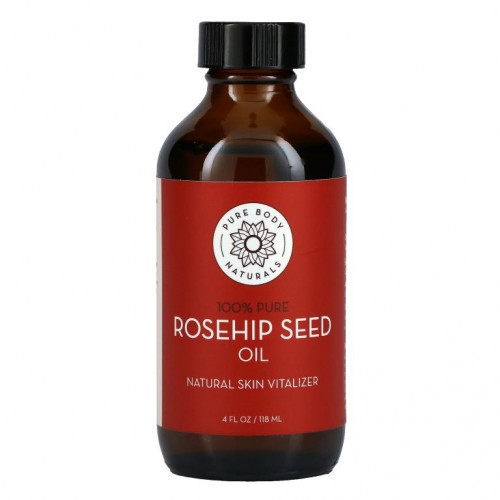 Pure Body Naturals, Rosehip Seed Oil, 4 fl oz (120 ml)