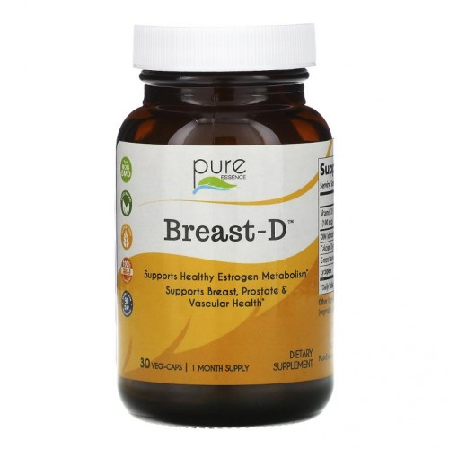 Pure Essence, Breast-D, Vegi-Caps 30정