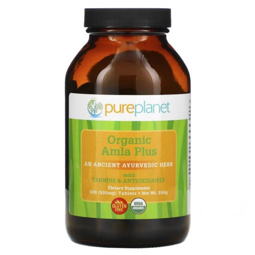 Pure Planet, 암라 플러스, 500 mg, 500 타블렛 (500 mg)