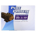 Pure Protein, Chew Chocolate Chip Bar(츄 초콜릿 칩 바), 6 바, 1.76 oz (50 g) 각