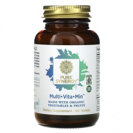 Pure Synergy, Multi Vita Min, 60정