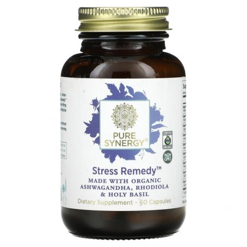Pure Synergy, Stress Remedy, 캡슐 60정