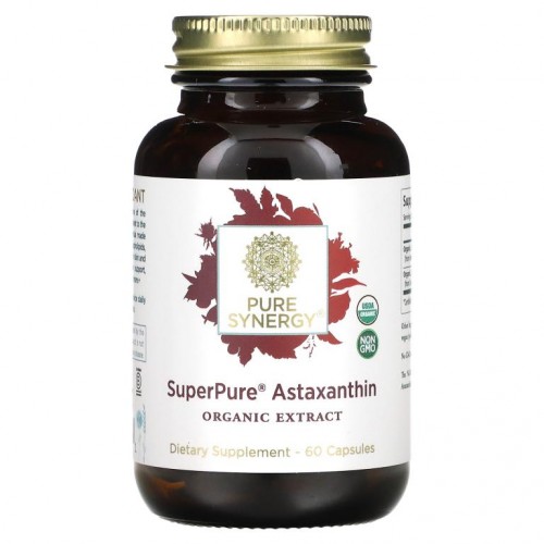 Pure Synergy, SuperPure 아스타잔틴, 캡슐 60정