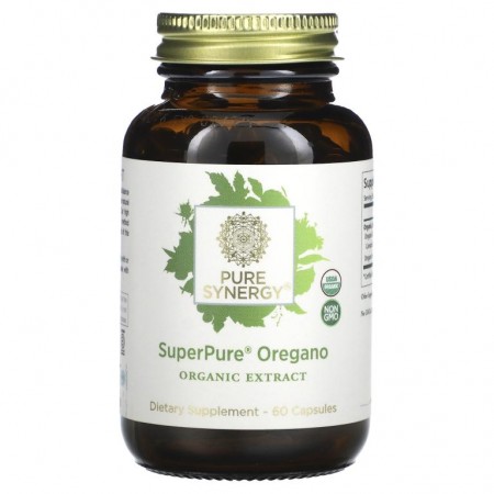 Pure Synergy, SuperPure 오레가노, 캡슐 60정