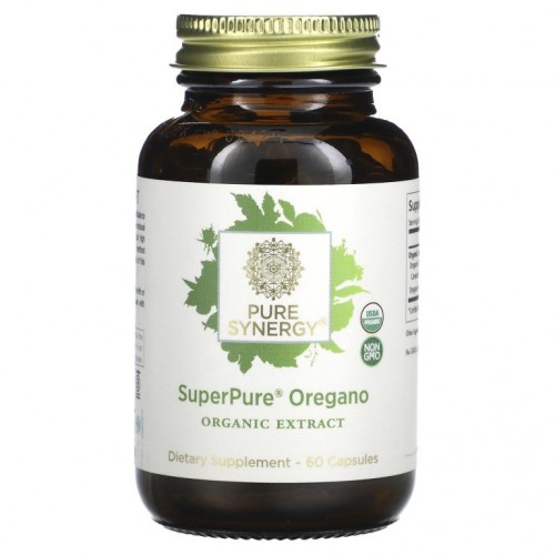 Pure Synergy, SuperPure 오레가노, 캡슐 60정
