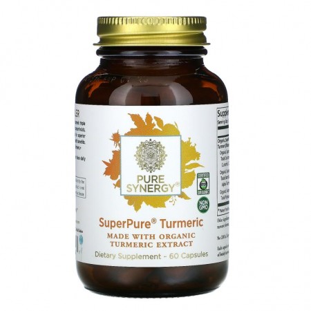 Pure Synergy, SuperPure 울금, 캡슐 60정