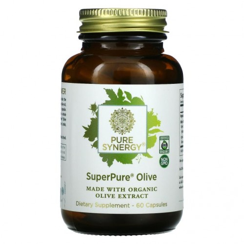 Pure Synergy, SuperPure Olive, 캡슐 60정