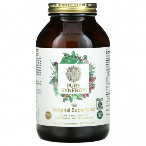Pure Synergy, The Original Superfood, 270 Capsules