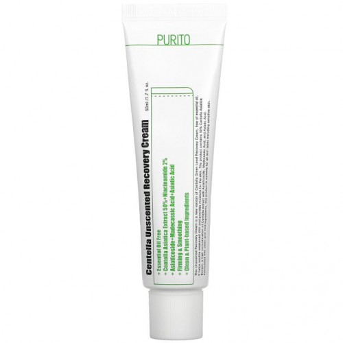 Purito, 센텔라 언센티드 리커버리 크림, 50ml(1.7fl oz)