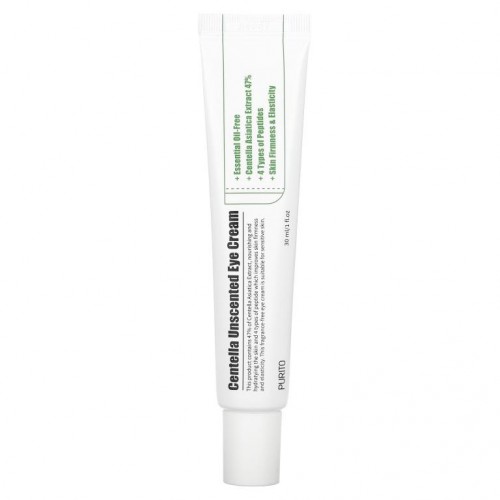 Purito, Centella Eye Cream, Unscented, 1 fl oz (30 ml)