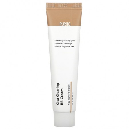 Purito, Cica Clearing BB Cream, #23 Natural Beige, 1 fl oz (30 ml)