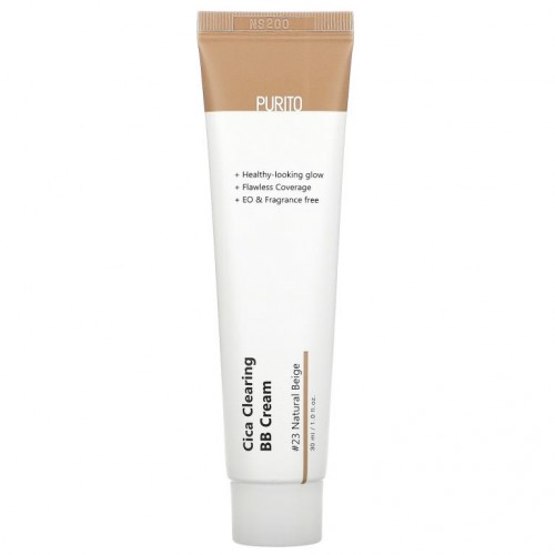 Purito, Cica Clearing BB Cream, #23 Natural Beige, 1 fl oz (30 ml)