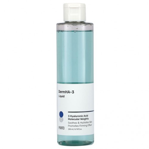 Purito, DermHA-3 Liquid, 6.76 fl oz (200 ml)