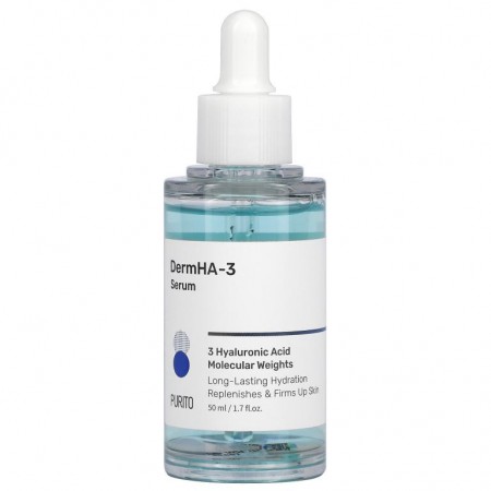 Purito, DermaHA-3 Serum, Fragrance Free, 1.7 fl oz (50 ml)