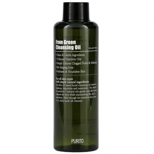 Purito, From Green Cleansing Oil, 6.76 fl oz (200 ml)
