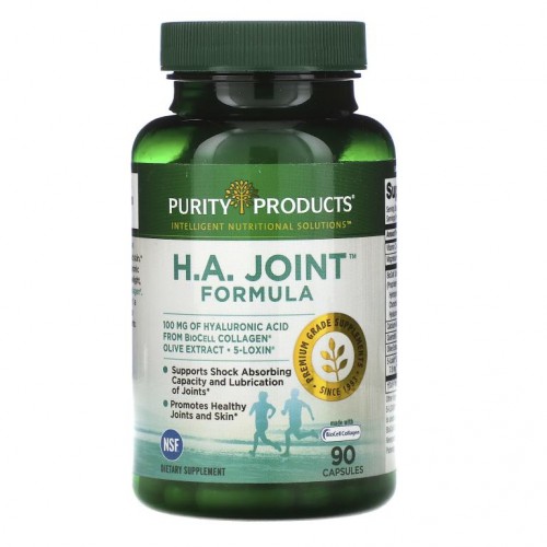 Purity Products, H.A. 관절 포뮬라, 캡슐 90정