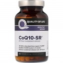 Quality of Life Labs, CoQ10-SR, 100 mg, 60 식물성 캡슐