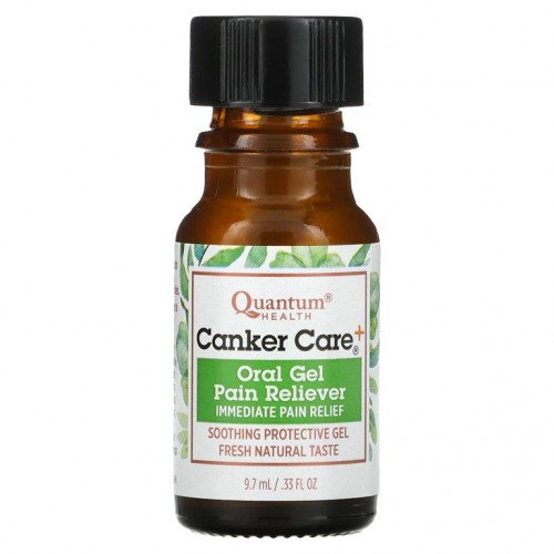Quantum Health, 구강 케어+, 구강 겔 통증 완화제, .33 fl oz (9.7 ml)