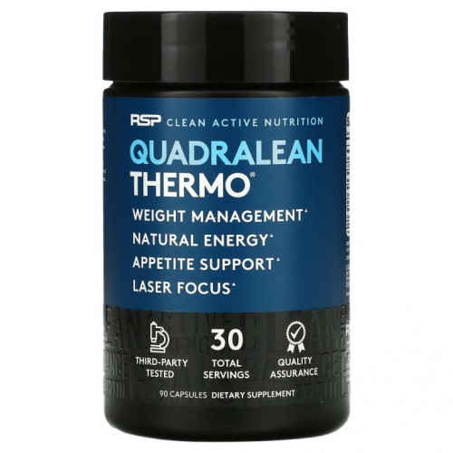 RSP Nutrition, QuadraLean Thermo, 캡슐 90정