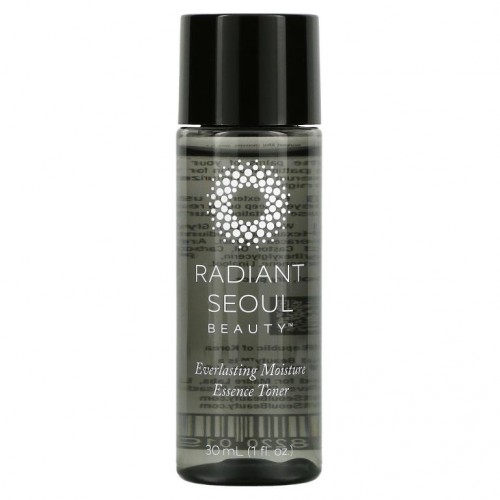 Radiant Seoul, 에버래스팅 모이스처 에센스 토너, 체험용 샘플, 30ml(1fl oz)