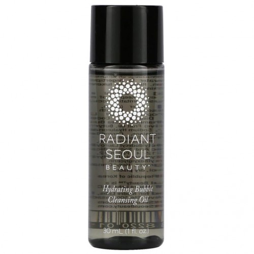 Radiant Seoul, 하이드레이팅 버블 클렌징 오일, 샘플 규격, 30ml(1fl oz)