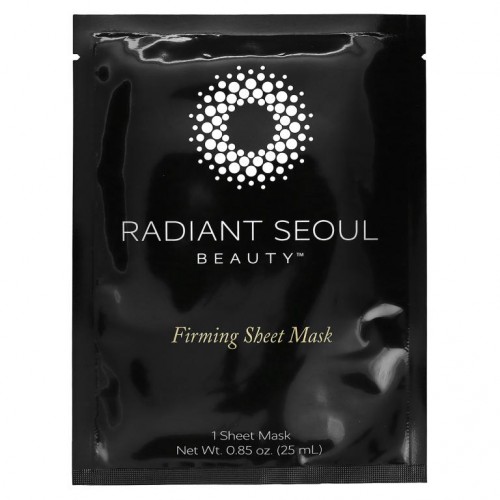 Radiant Seoul, 퍼밍 뷰티 시트 마스크, 시트 마스크 1장, 25ml(0.85oz)