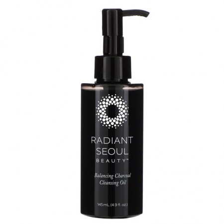 Radiant Seoul, 밸런싱 숯 클렌징 오일, 145ml(4.9fl oz)
