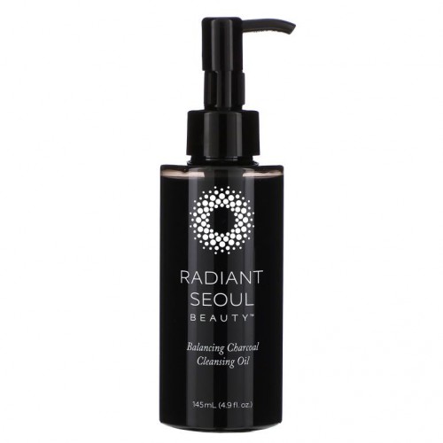 Radiant Seoul, 밸런싱 숯 클렌징 오일, 145ml(4.9fl oz)