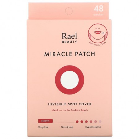 Rael, Miracle Patch, Invisible Spot Cover, 48 Patches