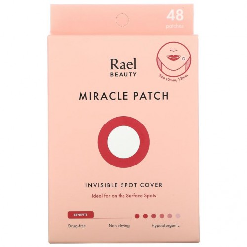Rael, Miracle Patch, Invisible Spot Cover, 48 Patches