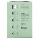 Rael, Organic Cotton Cover Pads, Extra Long Overnight, 6 Count