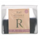 Rael, Reusable Period Underwear, Bikini, Large, Black, 1 Count