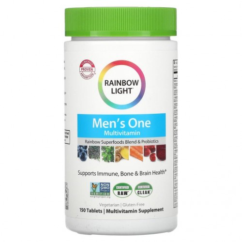 Rainbow Light, Men’s One 종합비타민, 150정