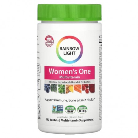 Rainbow Light, Women's One 종합비타민, 150정