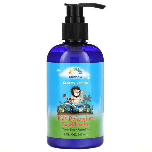 Rainbow Research, 키즈 디탱글링 컨디셔너, 향첨가, 크리미 바닐라, 8.5 액상 온즈 (240 ml)