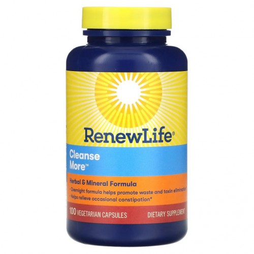 Renew Life, 클렌즈 모어, 베지 캡슐 100정