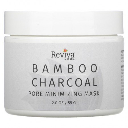 Reviva Labs, 대나무 차콜, 포어 미니마이징 뷰티 마스크, 55g(2oz)