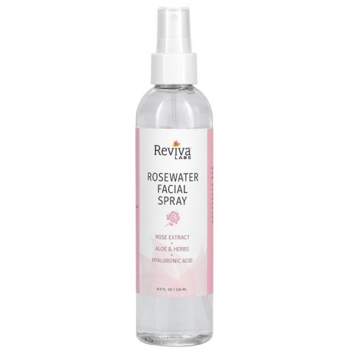 Reviva Labs, 로즈워터 페이셜 스프레이, 236ml(8fl oz)