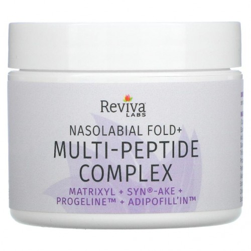 Reviva Labs, 팔자주름+ 멀티펩타이드 컴플렉스, 2 oz (55 g)